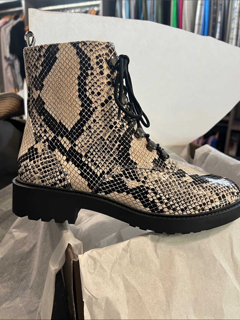 Paolo CRM/BLK TrinityX-L Ankle Boots